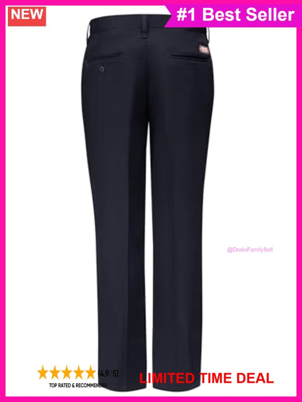 Flame Resistant CoolTouch Work Pant Mid Rise Tapered FR Utility Pants